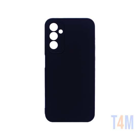 Funda de Silicona con Marco de Cámara para Samsung Galaxy A14 Negro